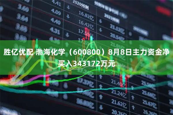 胜亿优配 渤海化学（600800）8月8日主力资金净买入343172万元